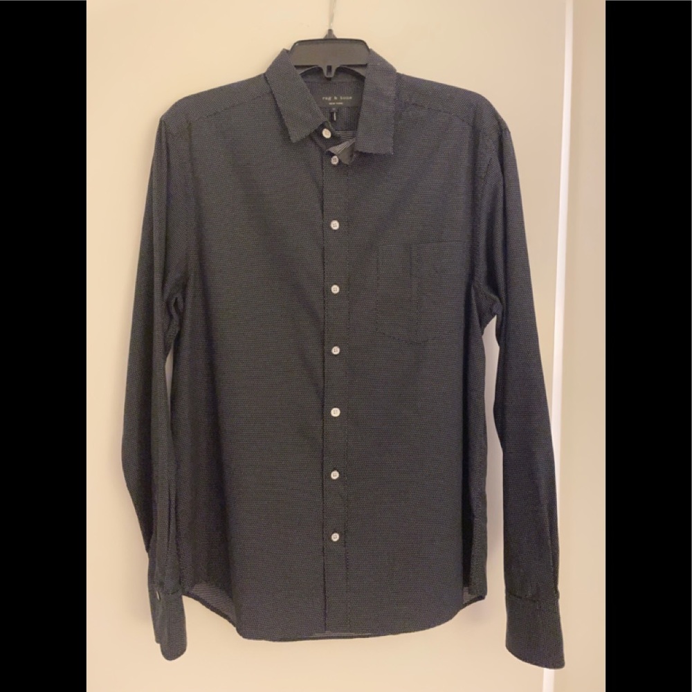 Rag and Bone Long Sleeve Button Up Shirt
